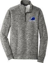 Brandywine Outlaws PosiCharge Electric Heather Fleece 1/4-Zip Pullover